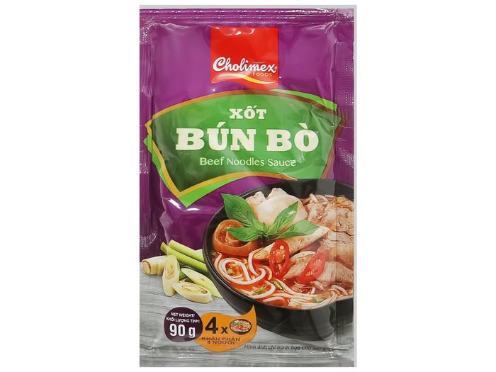 [Ảnh thực tế] Xốt Bún Bò Cholimex - Sánh đặc, thơm ngon chuẩn vị
