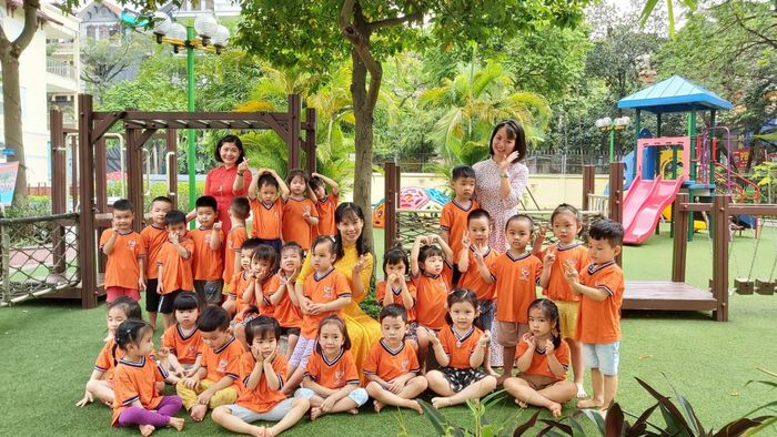 Khu vui chơi sáng tạo theo tiêu chuẩn quốc tế tại Trường Mầm non Mai Dịch