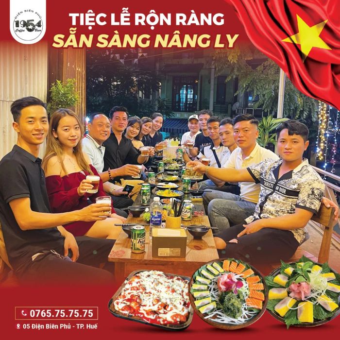 Không gian sang trọng với view đẹp tại 1954 Coffee & Beer