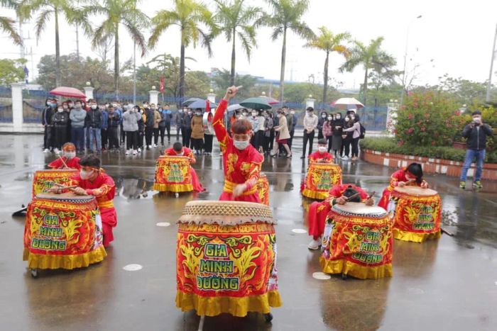 Hình ảnh ấn tượng từ màn biểu diễn của Đoàn Nghệ Thuật Lân Sư Rồng Gia Minh Đường