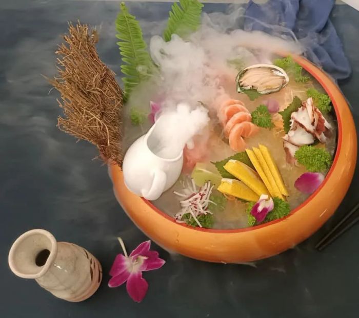 Khu vực phòng VIP riêng tư tại Nhà Hàng SALA