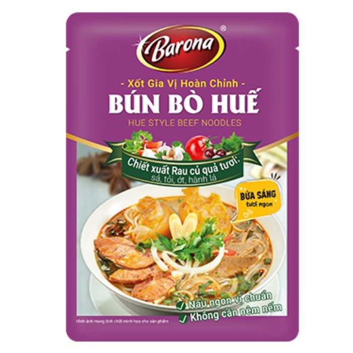 [Hình ảnh] Gia Vị Barona - Bí quyết nấu Bún Bò Huế chuẩn vị