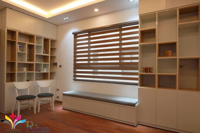Không gian sang trọng với thiết kế rèm cửa Việt Hùng ảnh 2