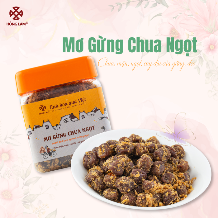 Hình ảnh đặc sản Ô Mai Hồng Lam - Tinh hoa quà Việt
