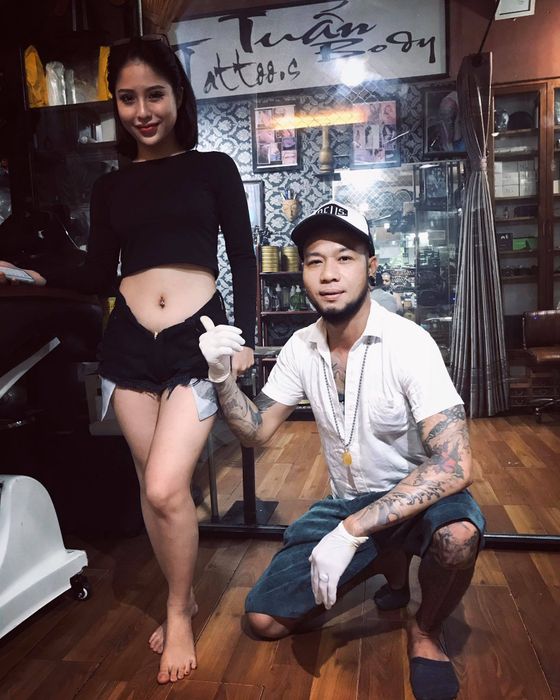Không gian sáng tạo tại Tuan Body Tattoo Studio