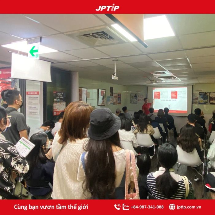 Không gian học tập tại JPTIP