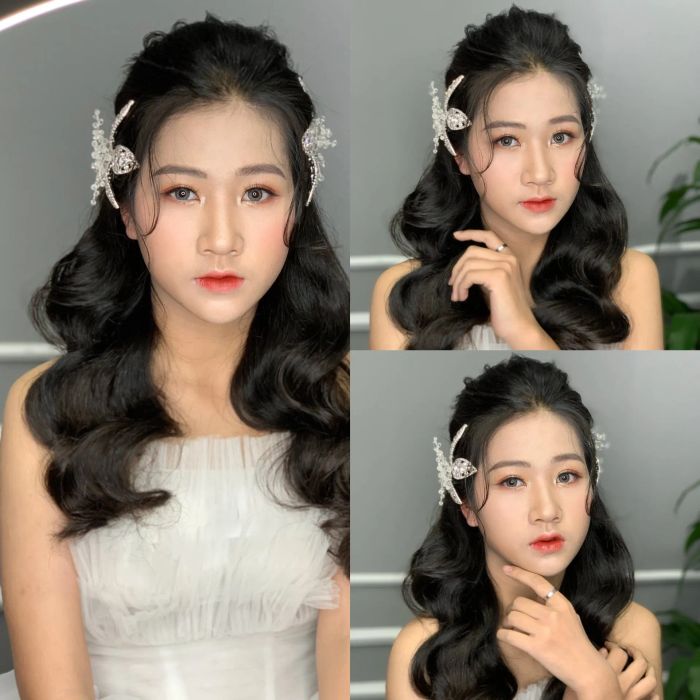 Hình ảnh cô dâu thanh thoát từ Dreamy Studio