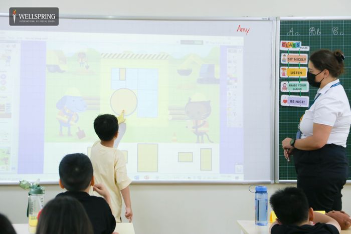 Trường Phổ thông Song ngữ Liên cấp Wellspring (Wellspring Hanoi International Bilingual School) ảnh 2 – Trải nghiệm học tập toàn diện, nơi học sinh phát triển không chỉ về tri thức mà còn về nhân cách và kỹ năng sống.