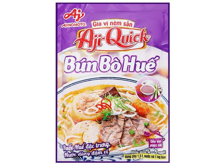 [Hình ảnh] Gia Vị Aji-Quick - Công nghệ Nhật cho bún bò Huế
