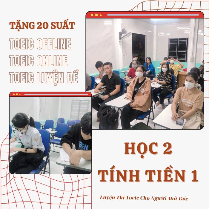 Hình ảnh giảng dạy tại Luyện thi Toeic cho người mất gốc