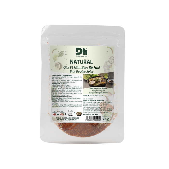 [Ảnh thực tế] Gia vị NATURAL - Túi lọc tiện lợi, chất lượng vàng