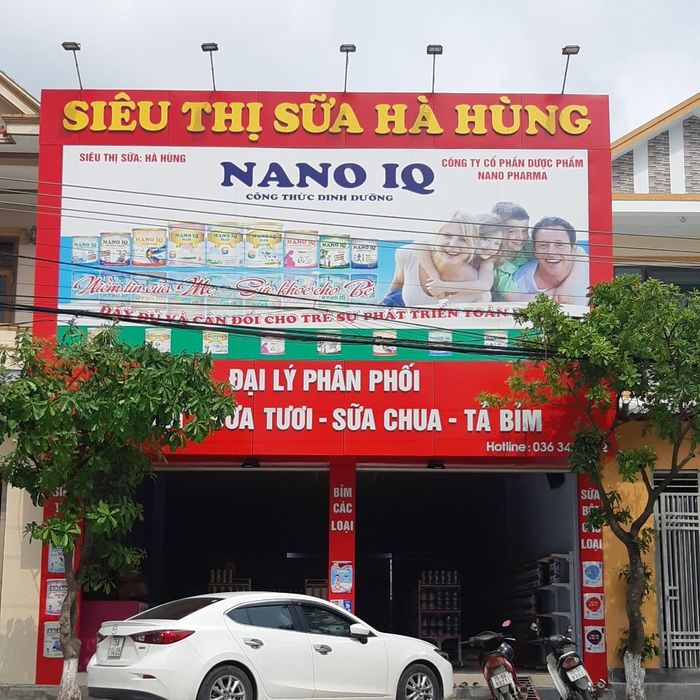 Hình ảnh không gian Siêu thị Sữa Hà Hùng