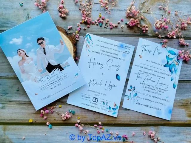 Quang Minh Lữ Wedding được xem là một trong những địa chỉ in thiệp cưới cao cấp và đáng tin cậy nhất Sài Thành