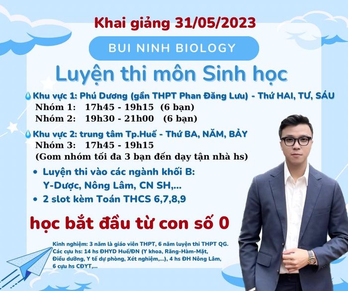 Hình ảnh lớp học Thầy Ninh - không gian học tập đầy cảm hứng