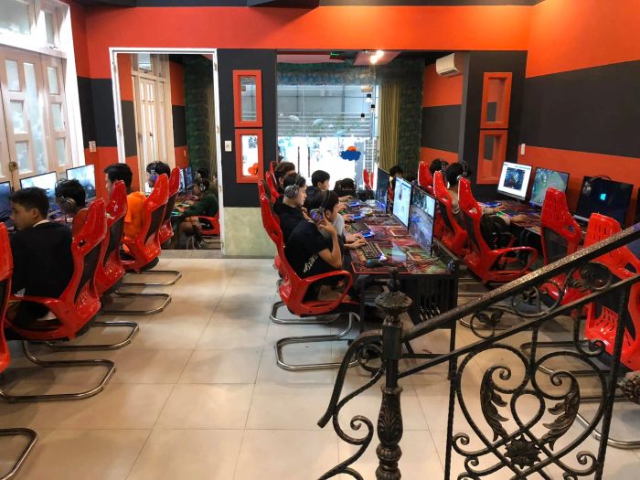 Không gian gaming chuyên nghiệp tại Arena Gaming