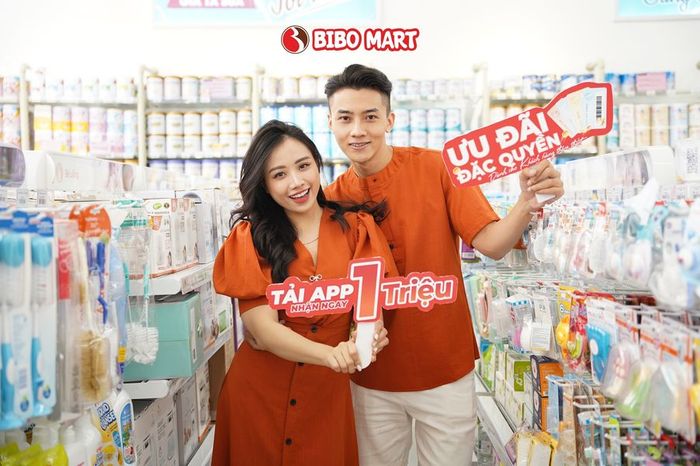 Góc trưng bày sản phẩm đa dạng tại BiboMart