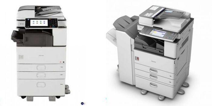 Hệ thống máy móc hiện đại tại showroom PHOTO RICOH