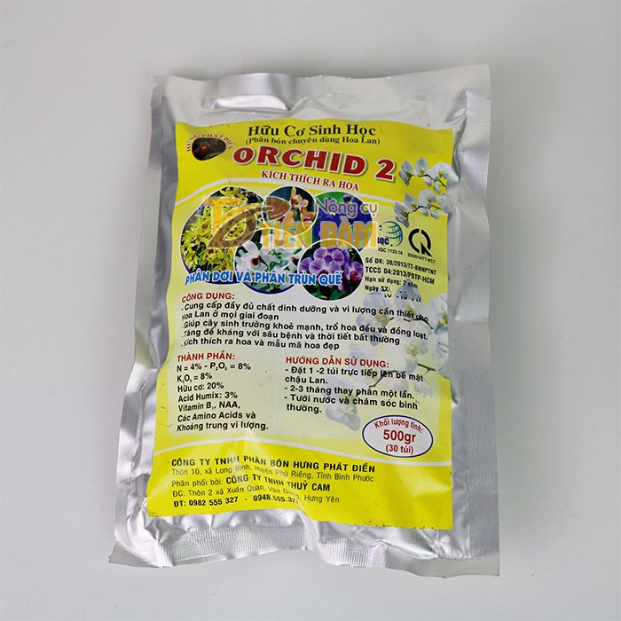 Hình ảnh thực tế Phân bón Orchid 2 - Người bạn đồng hành của vườn lan (Ảnh minh họa 1)