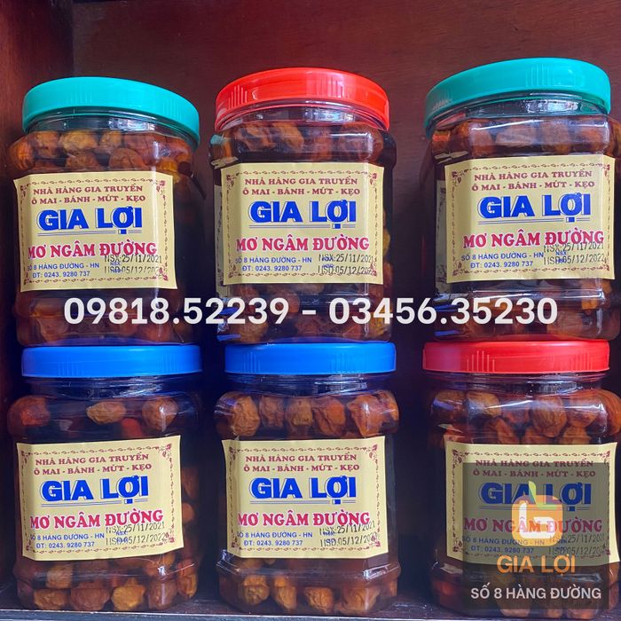 Bộ sưu tập hình ảnh đa dạng các loại ô mai tại Gia Lợi