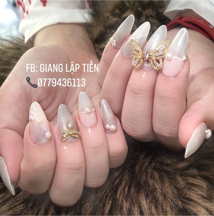 Tác phẩm nail nghệ thuật đầu tay tại Nail Lập Tiền