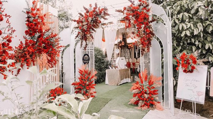 Không gian tiệc cưới sang trọng tại Hữu Thắng Luxury Wedding