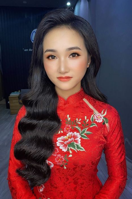 Hình ảnh tác phẩm trang điểm ấn tượng của Mộng Trinh Lê