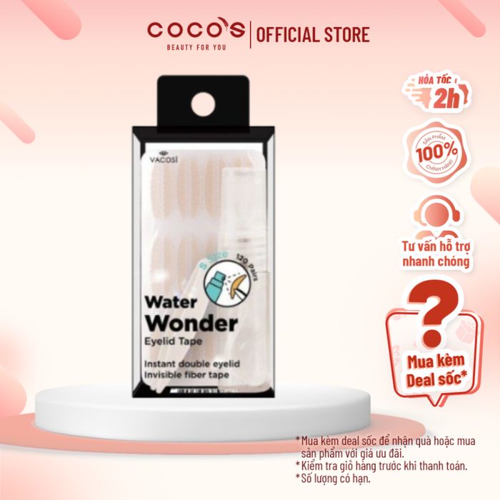 Hình ảnh thực tế Miếng Dán Vacosi Water Wonder (Nguồn: Nhà sản xuất)