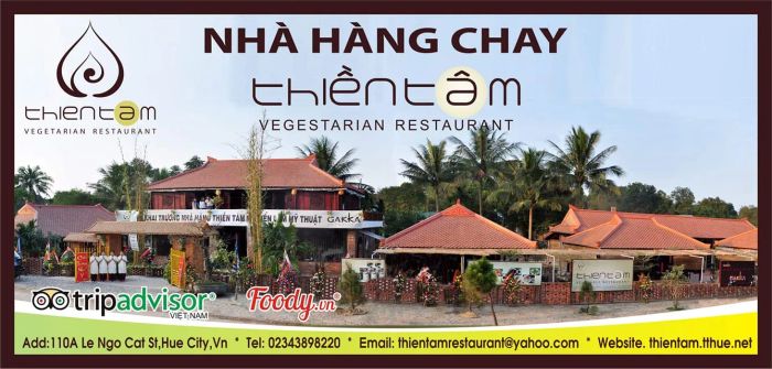 Thiền Tâm - Không gian ẩm thực chay thanh tịnh