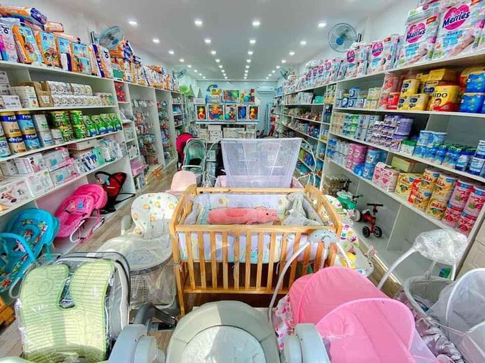 Góc trưng bày sản phẩm cao cấp tại King Baby