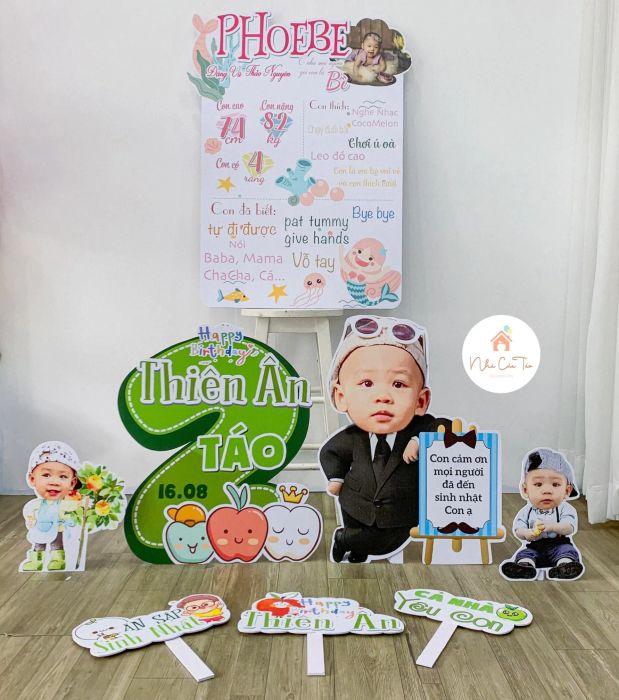 NHÀ CỦA TÁO - Phụ kiện trang trí sinh nhật ảnh 2