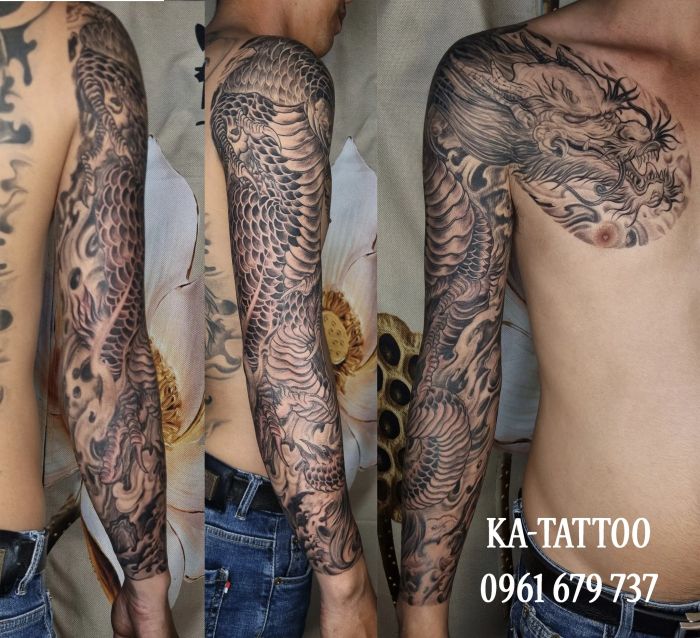 Tác phẩm nghệ thuật đặc sắc tại Ka Tattoo