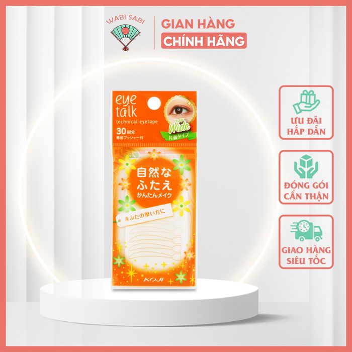 Hình ảnh thực tế Miếng Dán Koji Eye Talk (Nguồn: Nhà sản xuất)