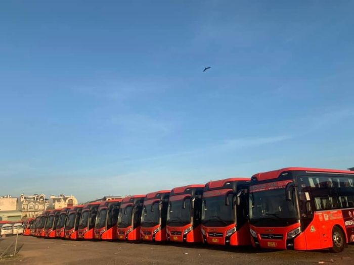 Hình ảnh đầu tiên của xe khách Phương Trang - phương tiện chất lượng cao