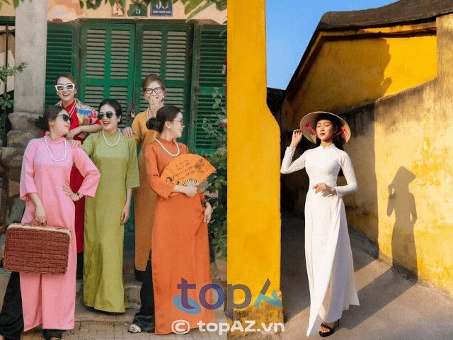 Tiệm cho thuê áo dài uy tín tại Hội An