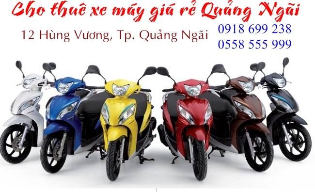 Dịch vụ cho thuê xe máy giá rẻ Quảng Ngãi – Phong Hiền - ảnh 2