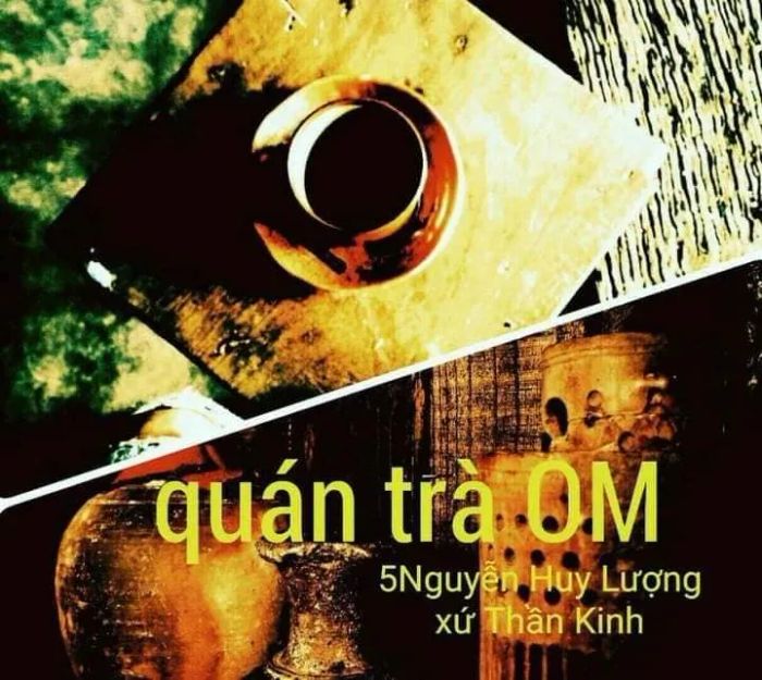Góc thưởng trà bình yên tại Quán trà OM