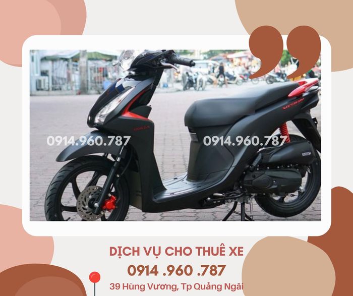 Cho thuê xe máy Quảng Ngãi - Minh Phượng ảnh 2