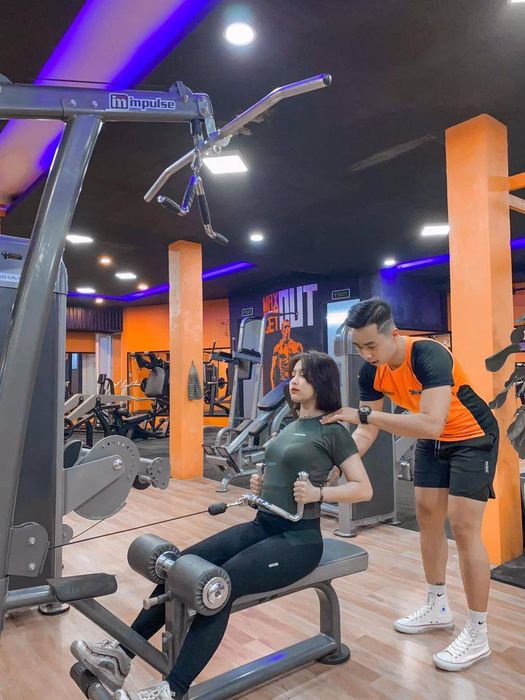 Hình ảnh khu vực tập luyện đẳng cấp tại Gym Hero Club
