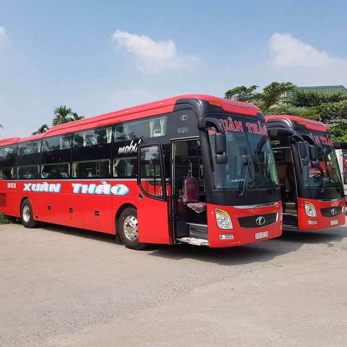 Hình ảnh xe giường nằm cao cấp Xuân Thảo