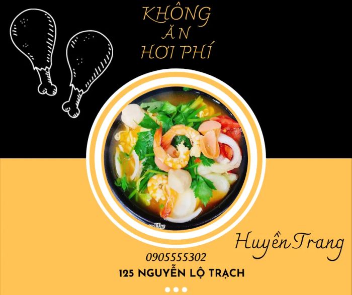 Không gian thưởng thức tại quán