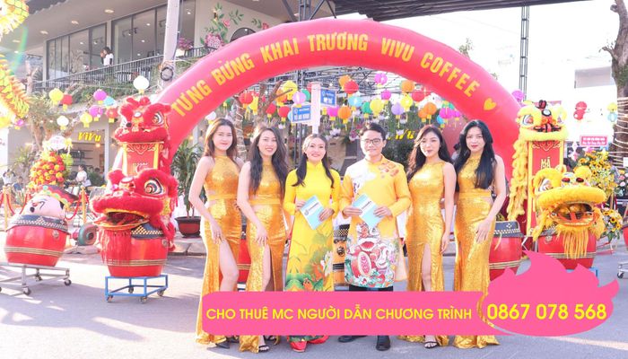 Hình ảnh đội ngũ PG chuyên nghiệp từ D2 Events