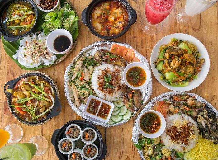 Không gian ấm cúng tại Quán Mô Ri