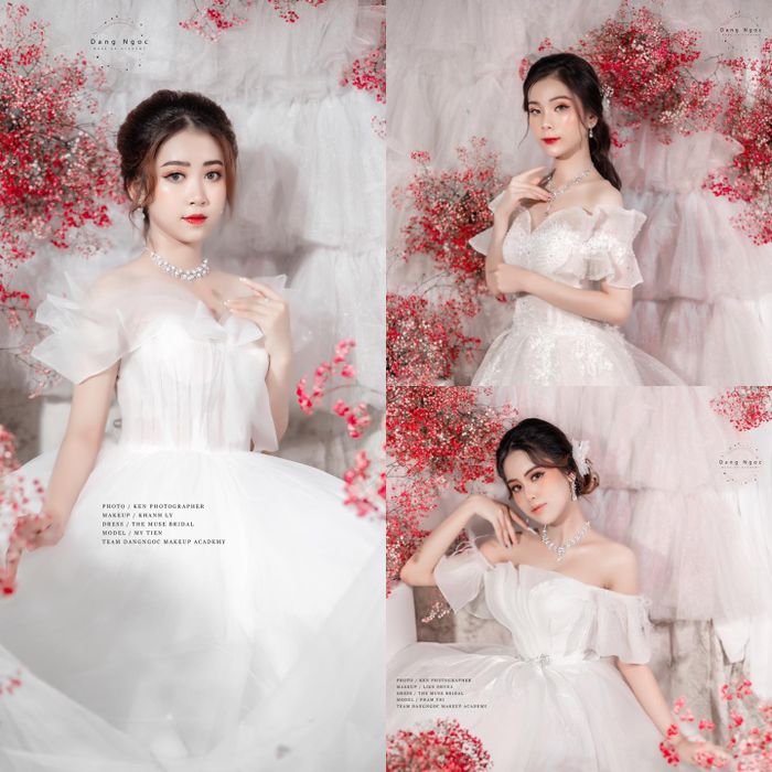 Hình ảnh tác phẩm trang điểm cô dâu của Đặng Ngọc Makeup