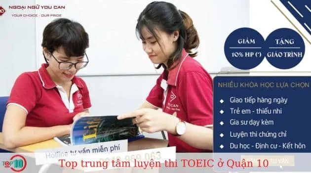 Ngoại Ngữ You Can - Hành trình chinh phục TOEIC cùng bạn