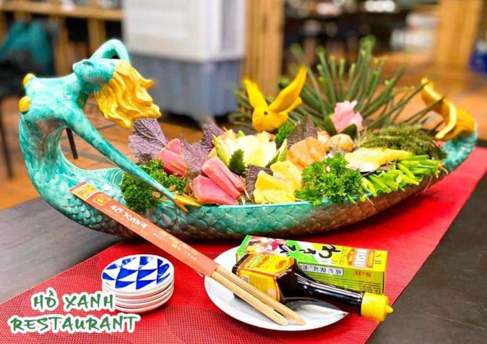 Nhà hàng Hồ Xanh ảnh 2
