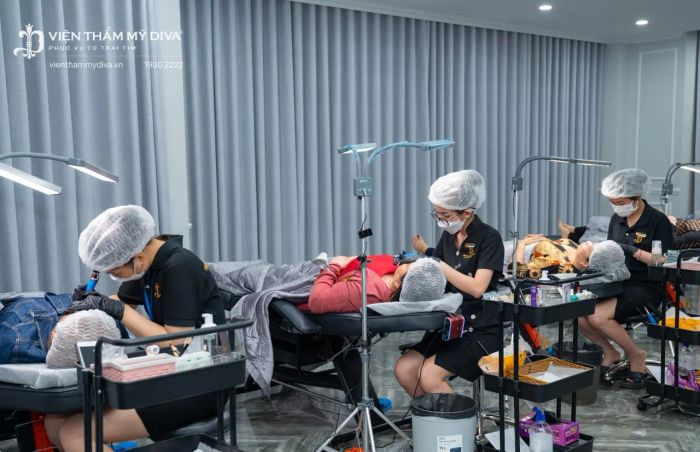 Không gian sang trọng đạt chuẩn 5 sao tại Viện Thẩm Mỹ DIVA