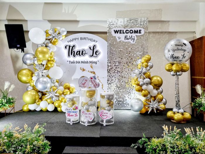 Không gian trưng bày ấn tượng tại Nha Trang Birthday