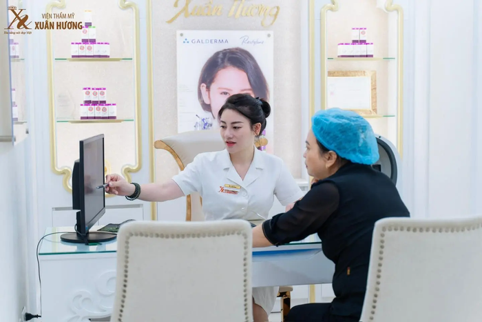 Không gian sang trọng đạt chuẩn quốc tế tại Thẩm mỹ viện Xuân Hương