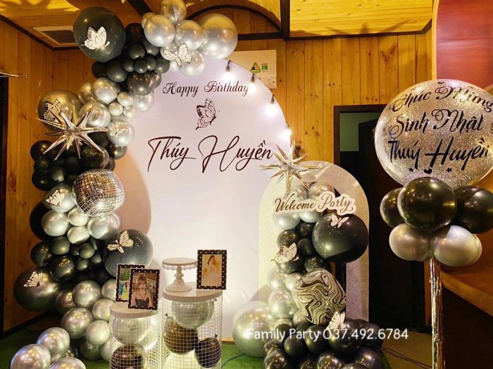 Không gian sáng tạo với các mẫu trang trí độc đáo tại Family Party