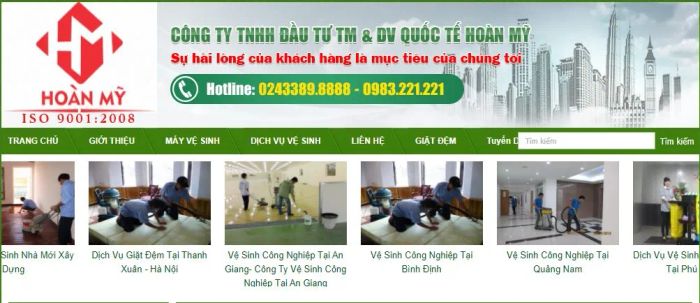 Hình ảnh thực tế dịch vụ vệ sinh công nghiệp Hoàn Mỹ Đà Nẵng (Ảnh 2)